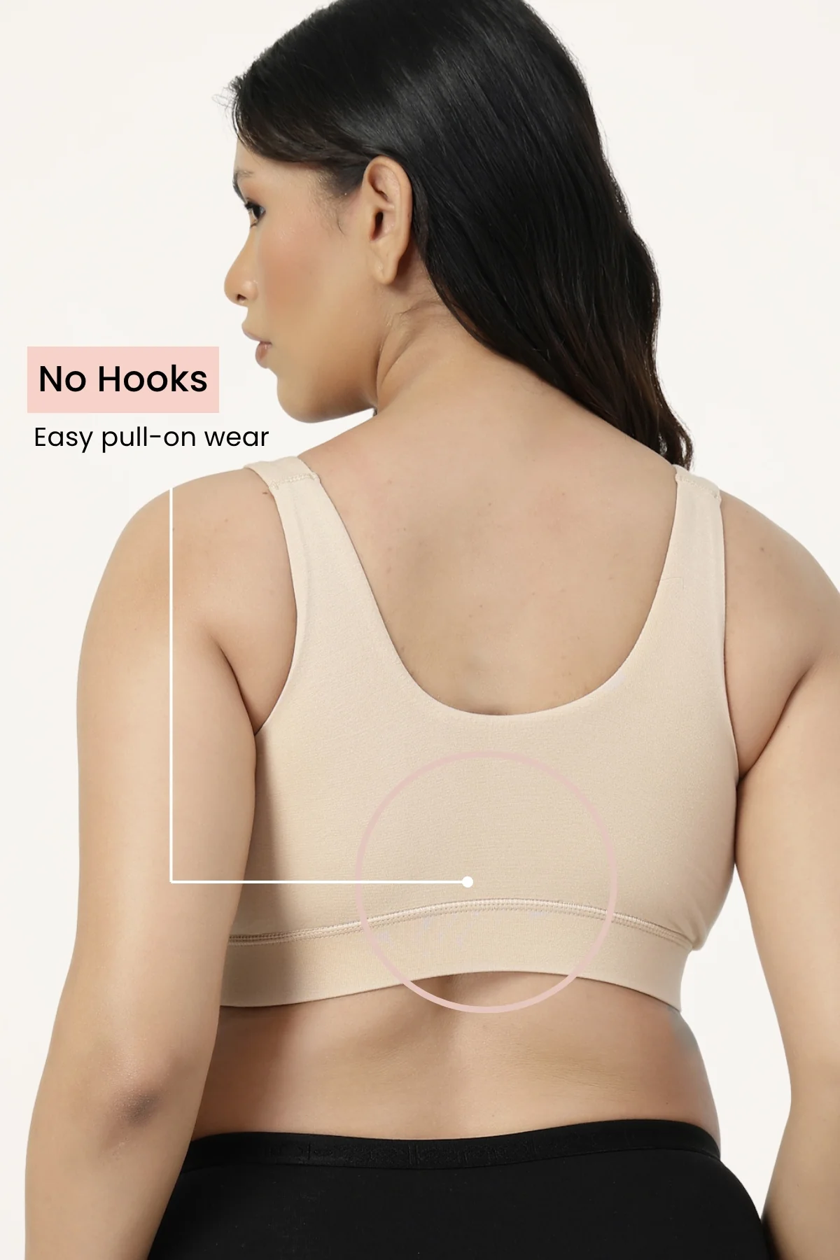 247 (Upgraded) Modal Padded Maternity Feeding Bra - Butter - Image 5
