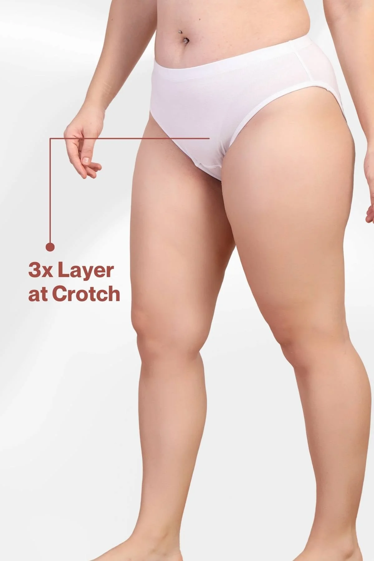247 White Padded Maternity Feeding Bra and Panty Set - Image 21
