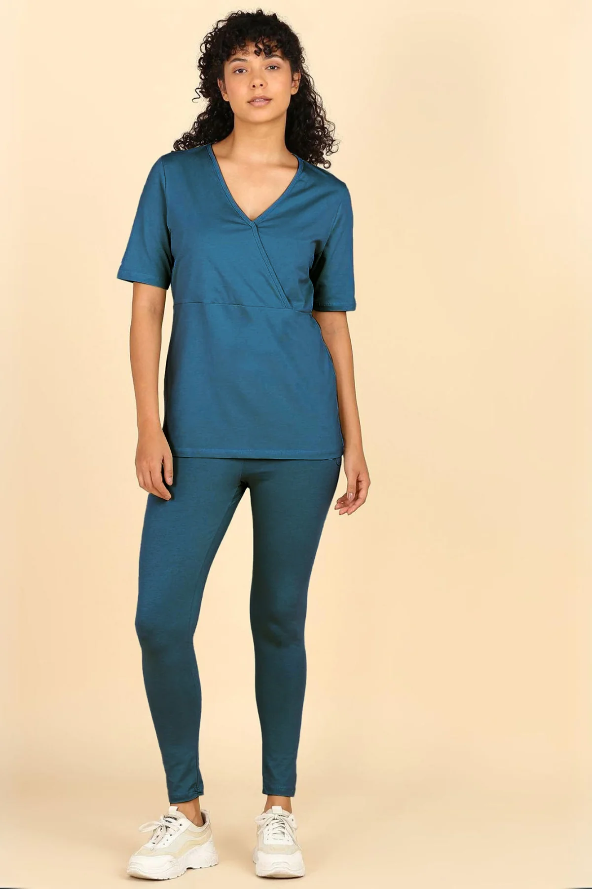 247 Zactive™ Airforce Zipless Maternity Feeding Top - Image 5