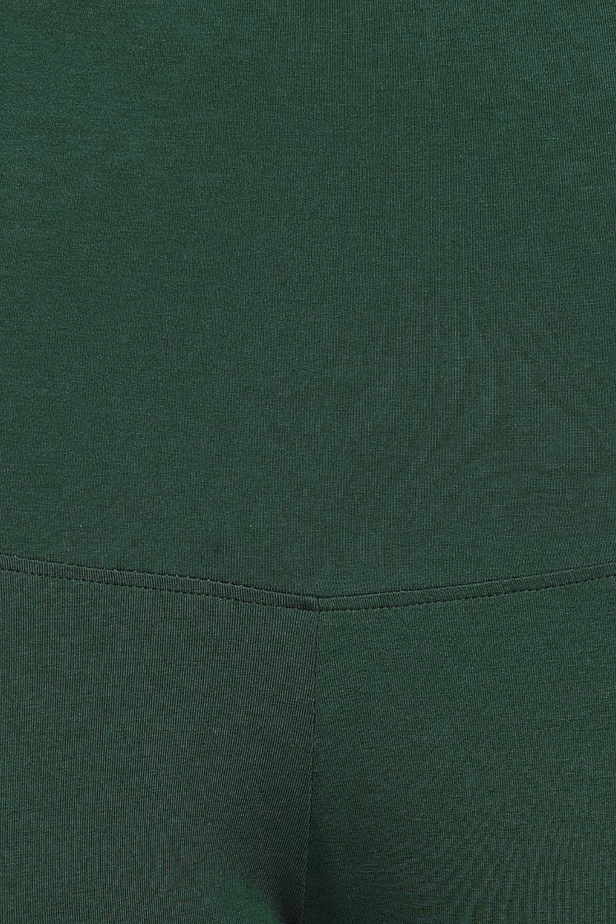 247 Zactive™ Bottle Green High Waist Trousers (Pregnancy & Postpartum) - Image 4