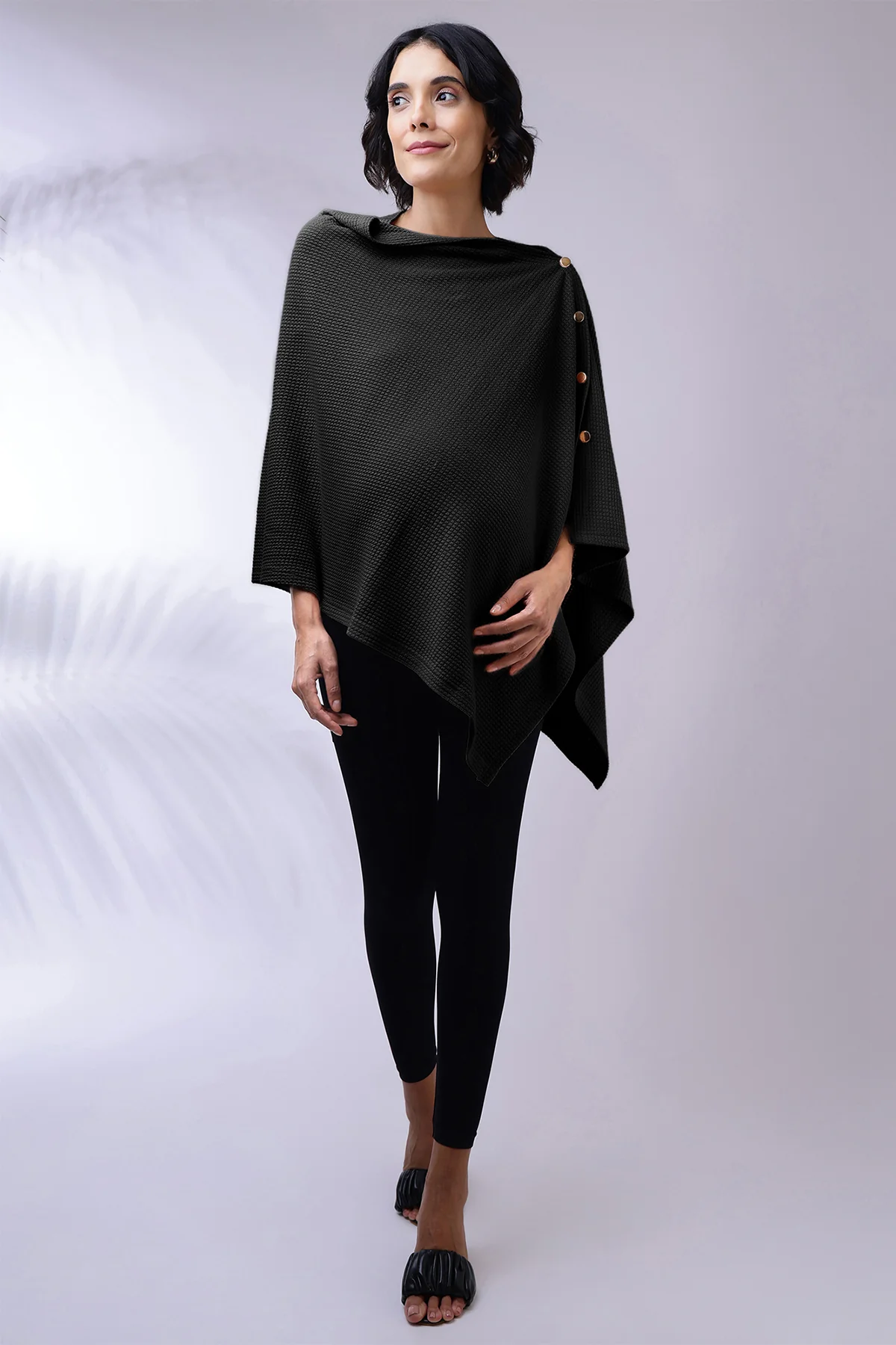 Amara Nursing Cover - Black - Image 11