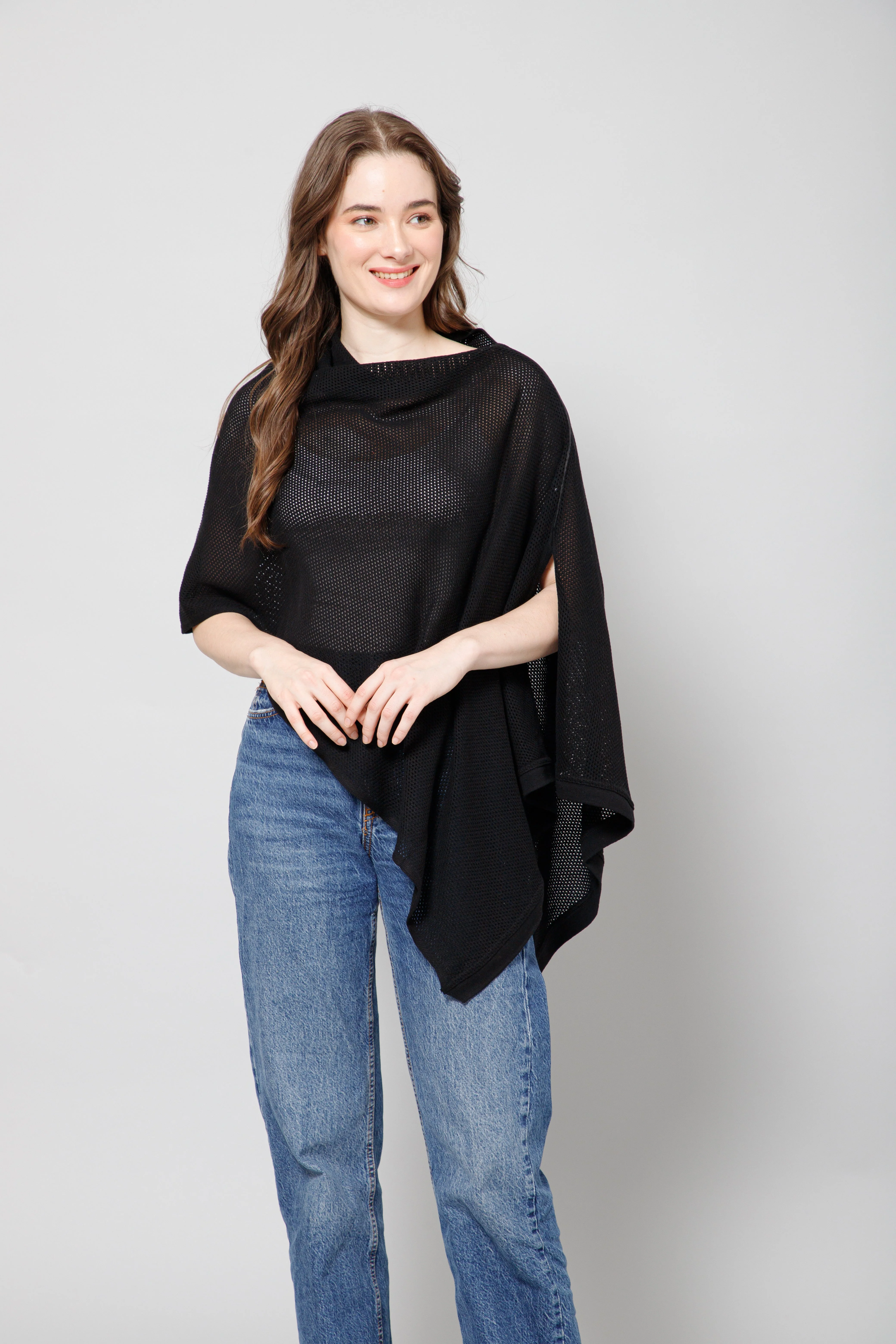 Ebony Elegance Honeycomb Feeding & Nursing Cover - Image 10