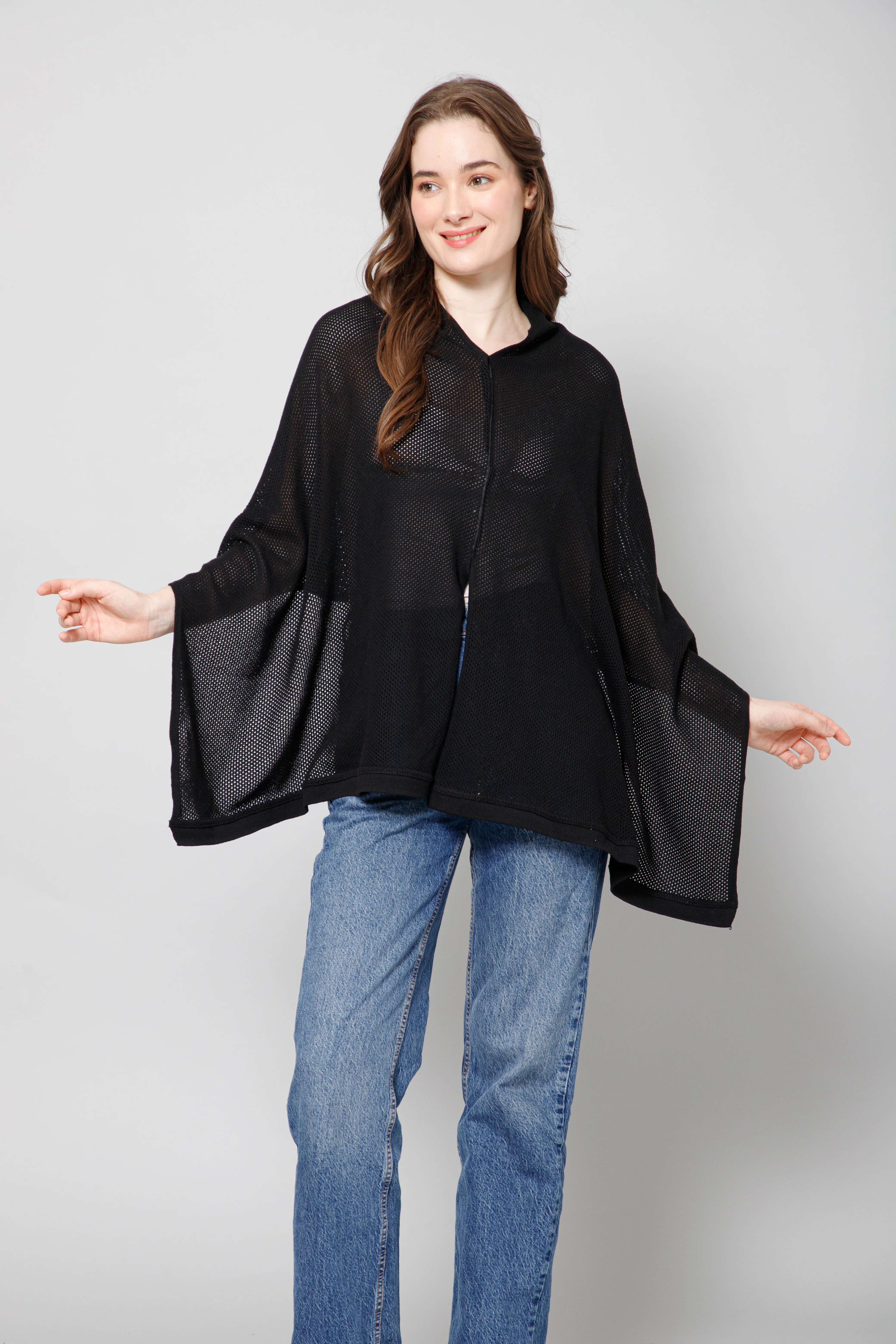Ebony Elegance Honeycomb Feeding & Nursing Cover - Image 4