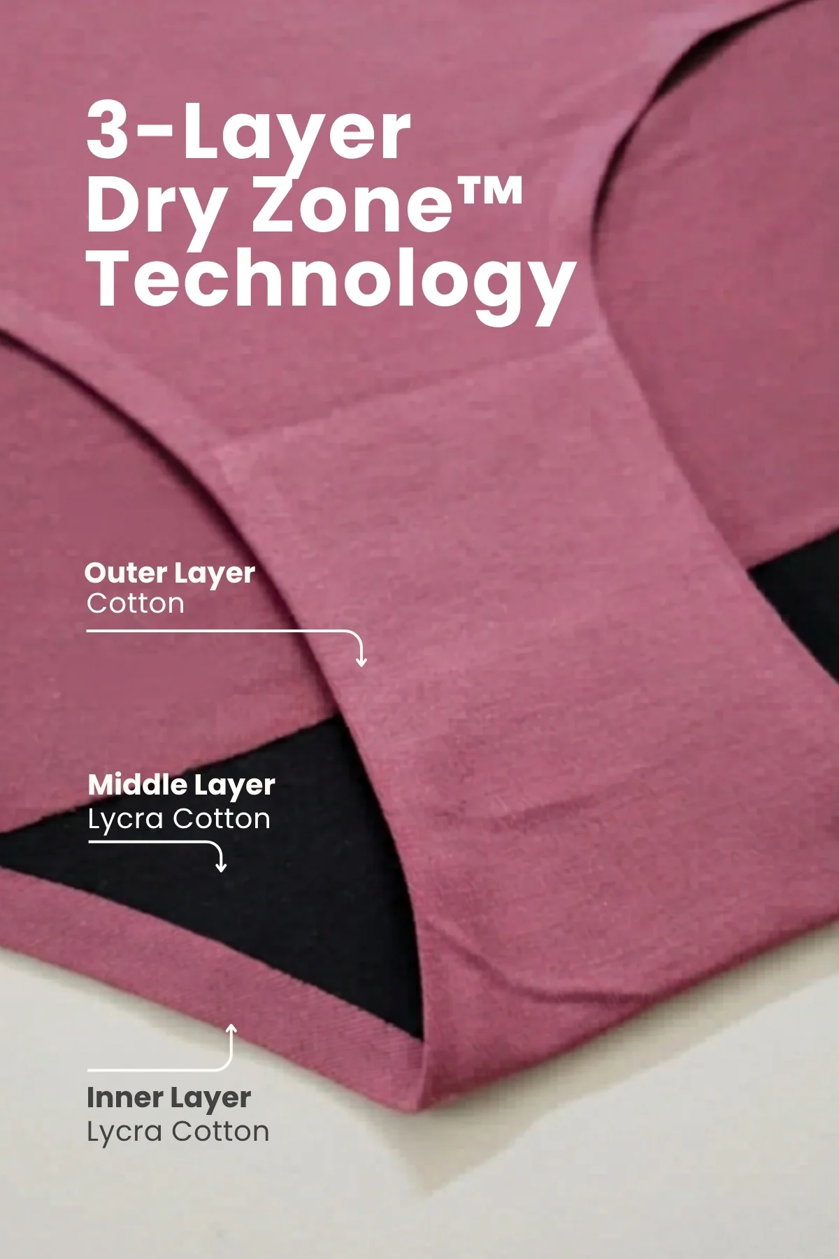 Cotton Mid-Rise Hipster - Blush - Image 4
