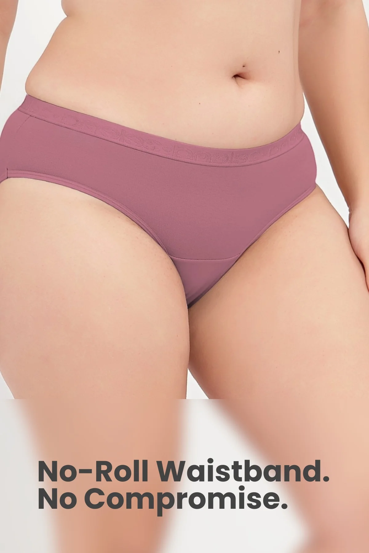 Cotton Mid-Rise Hipster - Blush - Image 5