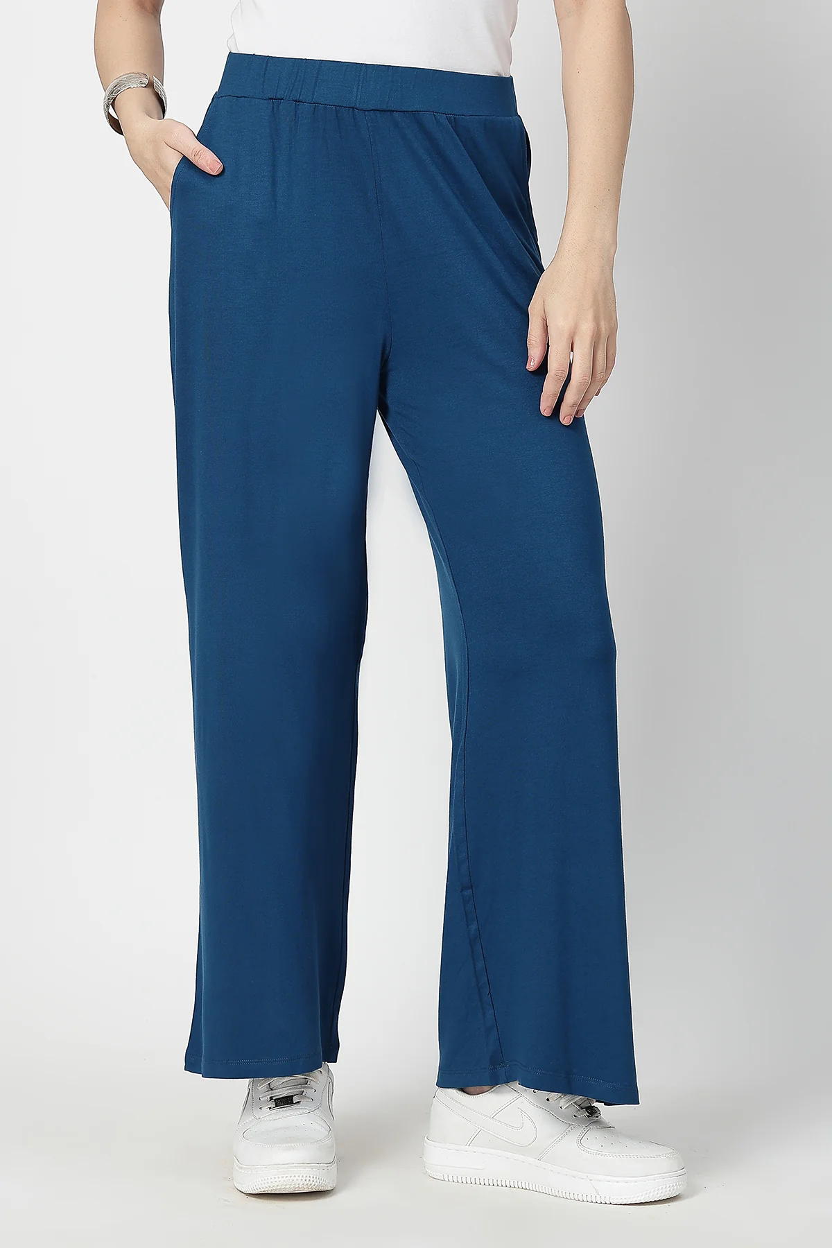 Deep Teal Maternity Palazzo Set - Image 6