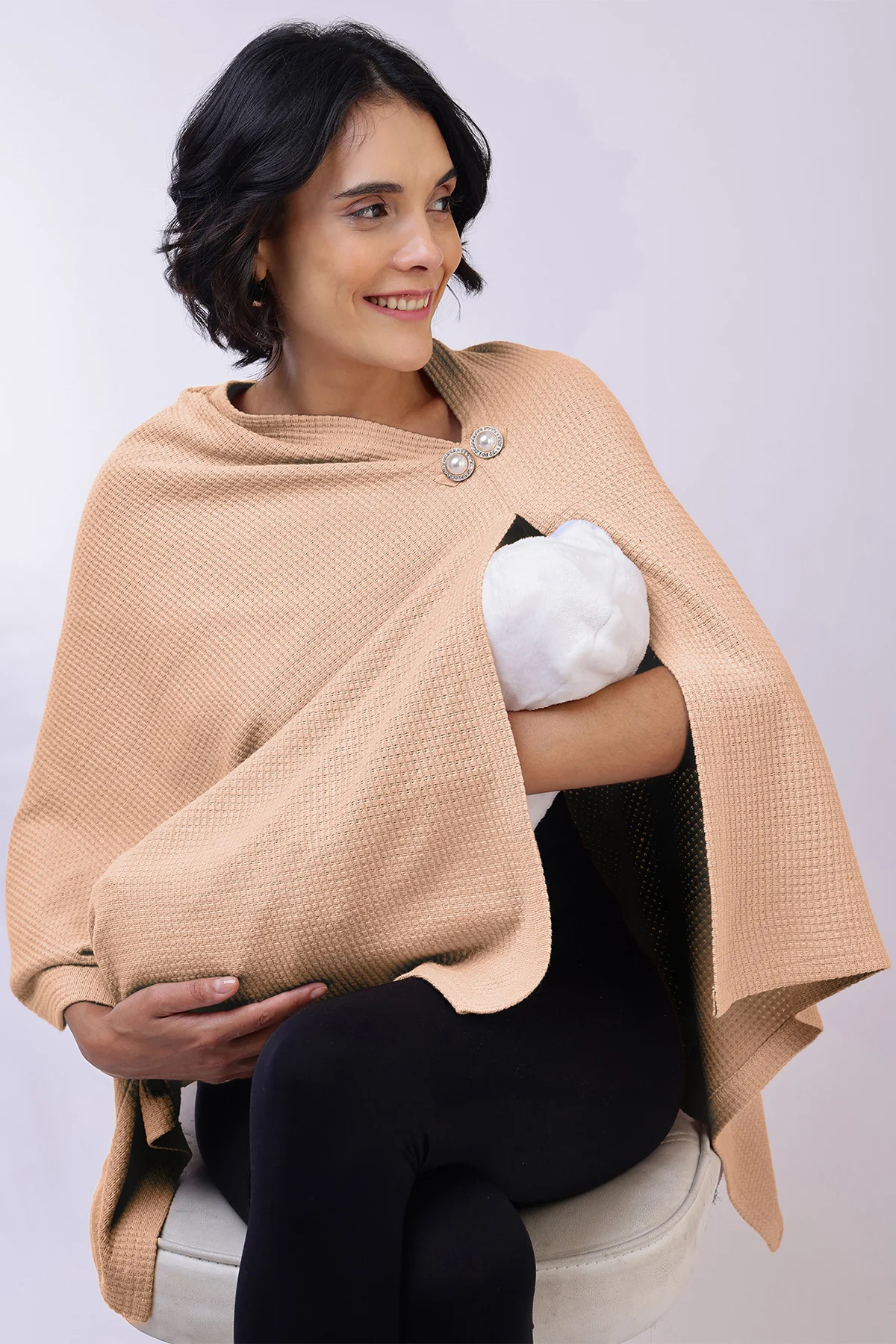 Diana Nursing Cover - Champagne - Image 7