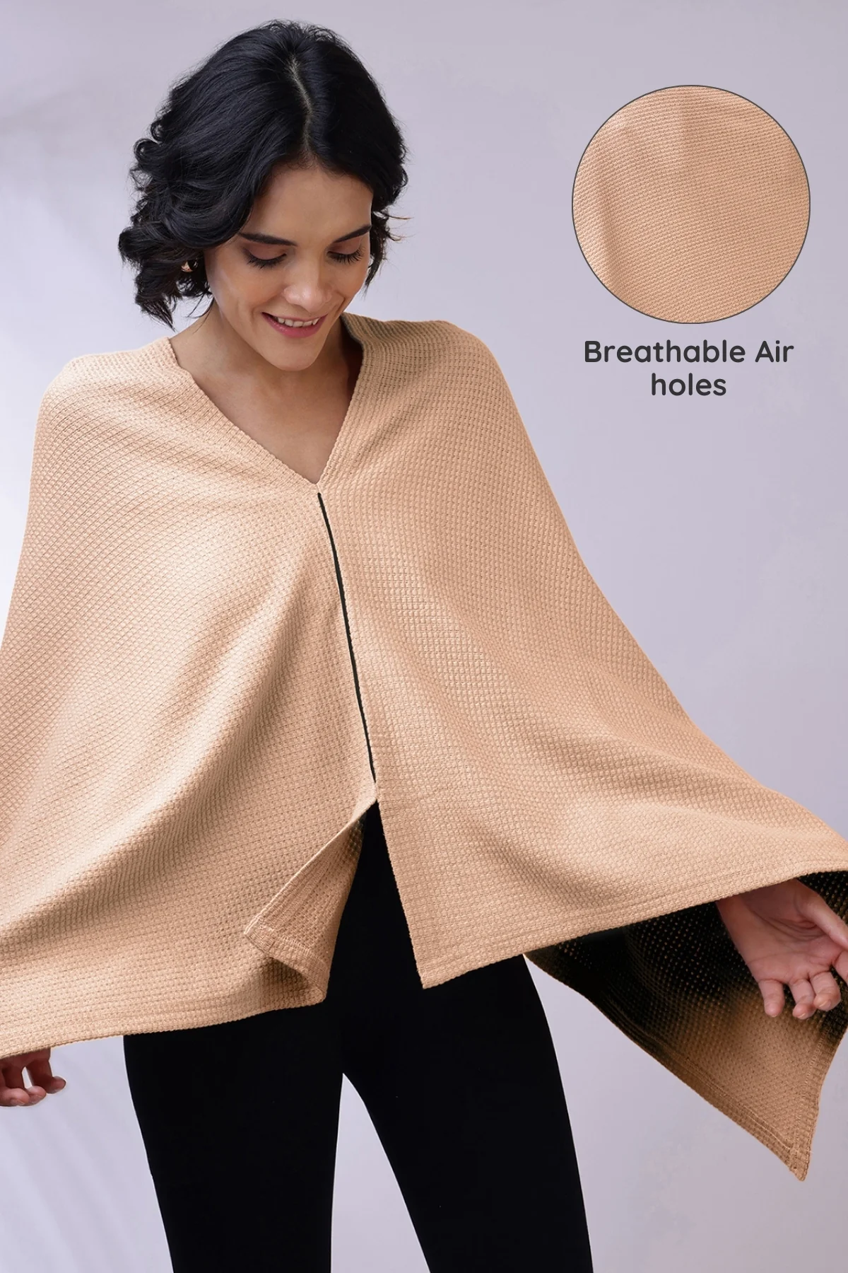 Elena Nursing Cover - Champagne - Image 7