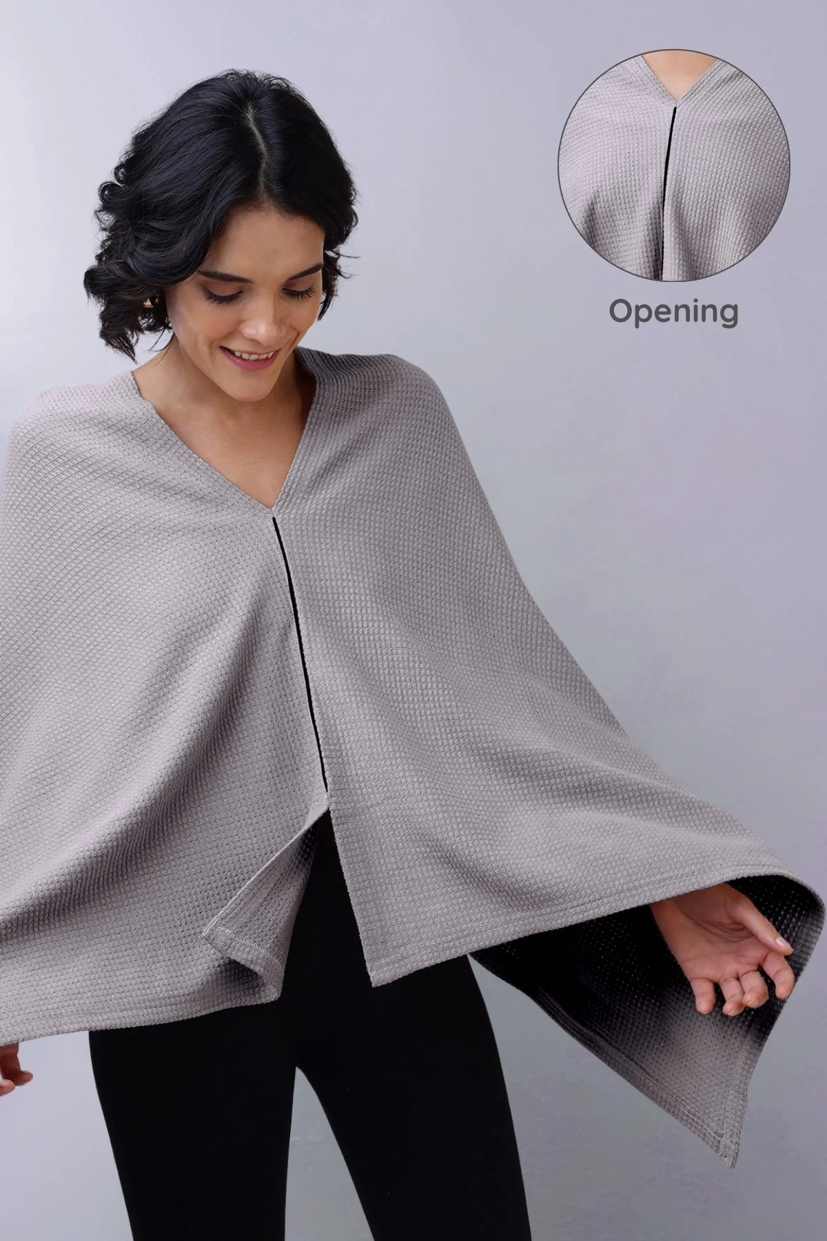 Elena Nursing Cover - Grey - Image 15