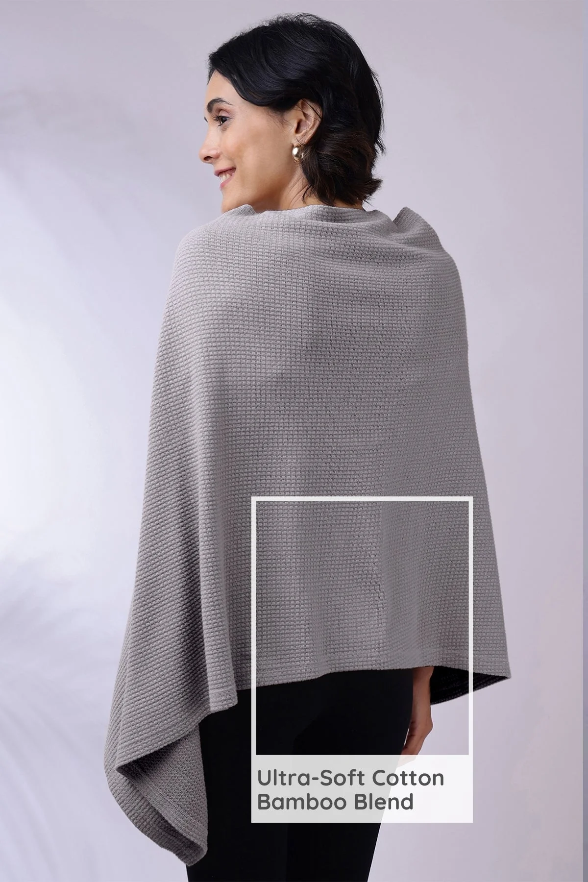Elena Nursing Cover - Grey - Image 16