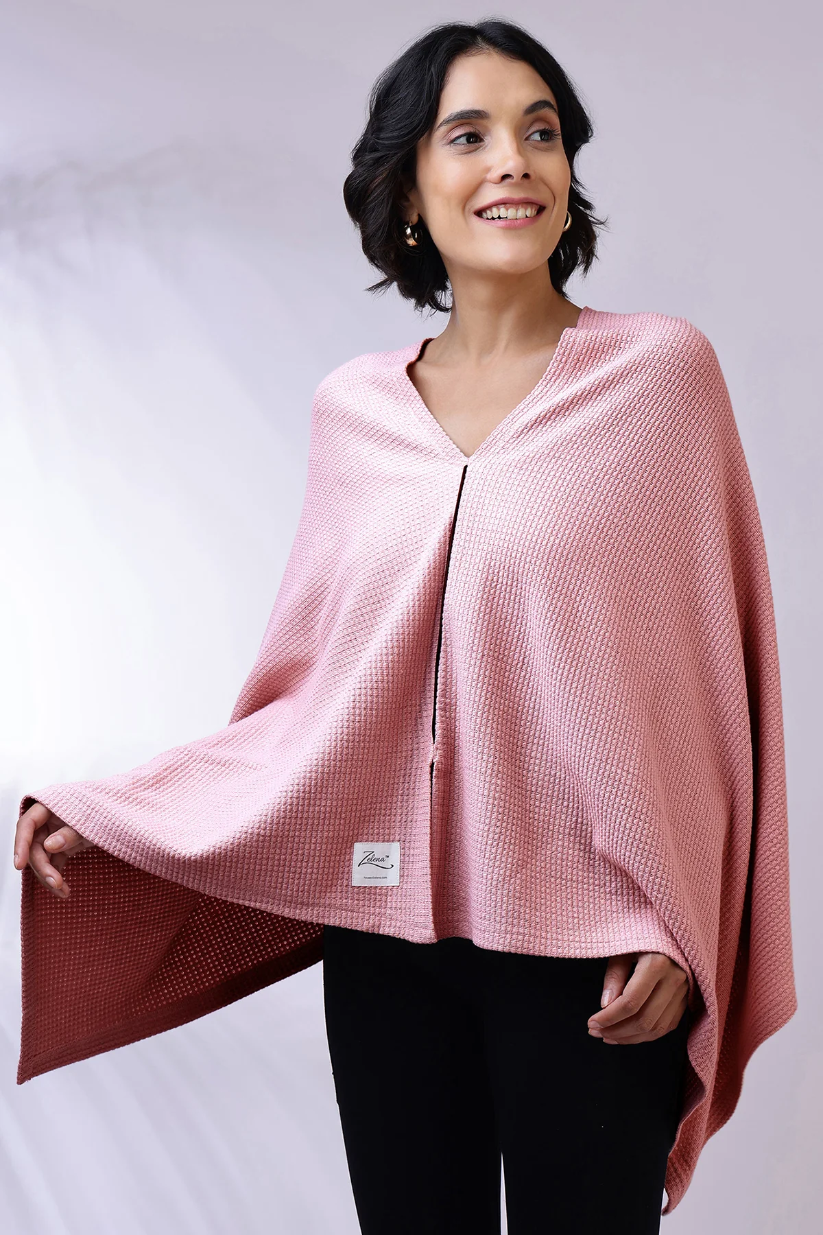 Elena Nursing Cover - Light Pink - Image 13