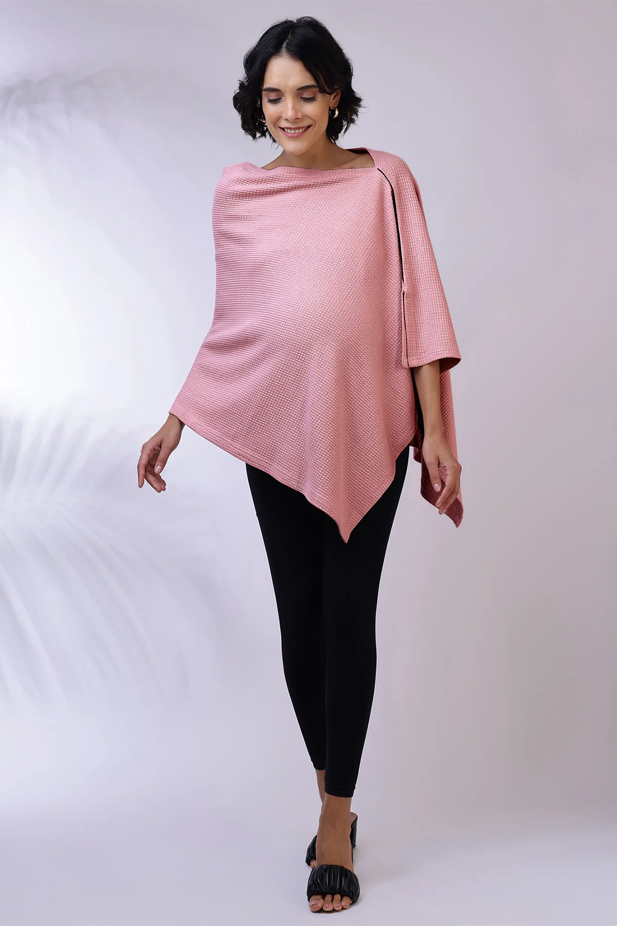 Elena Nursing Cover - Light Pink - Image 15