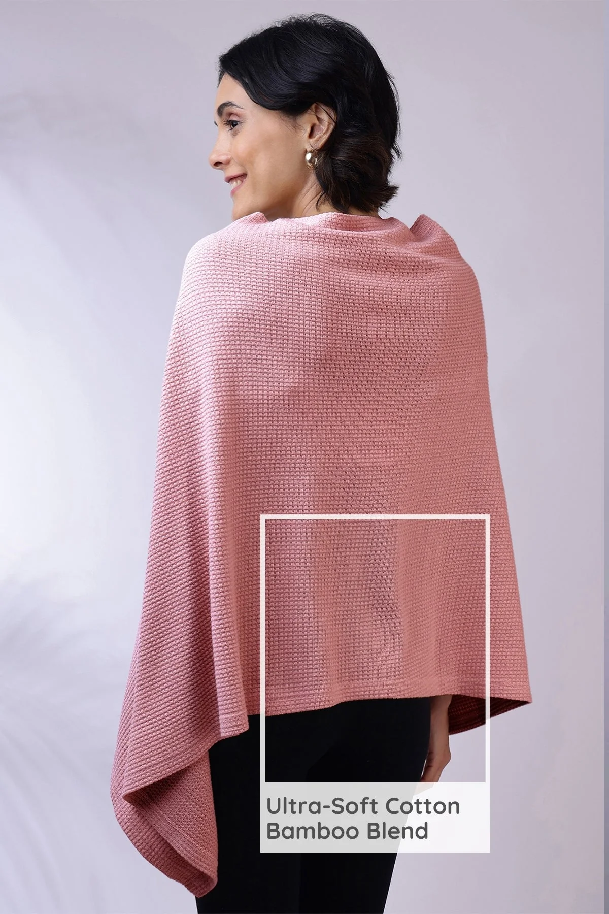Elena Nursing Cover - Light Pink - Image 18