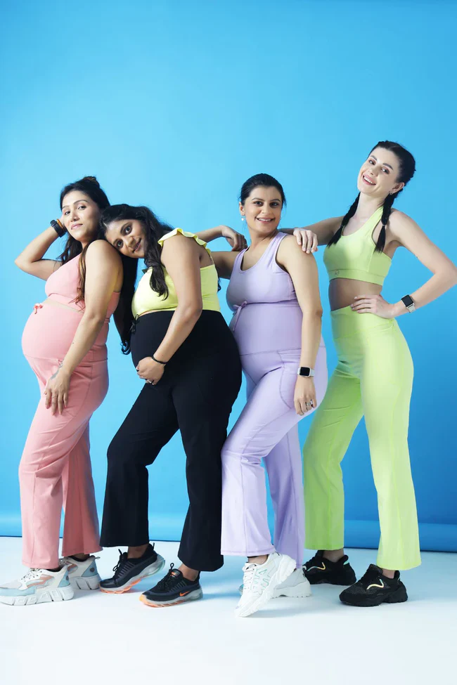 Full Bump-Coverage Wine Flair Maternity Pants - Image 6