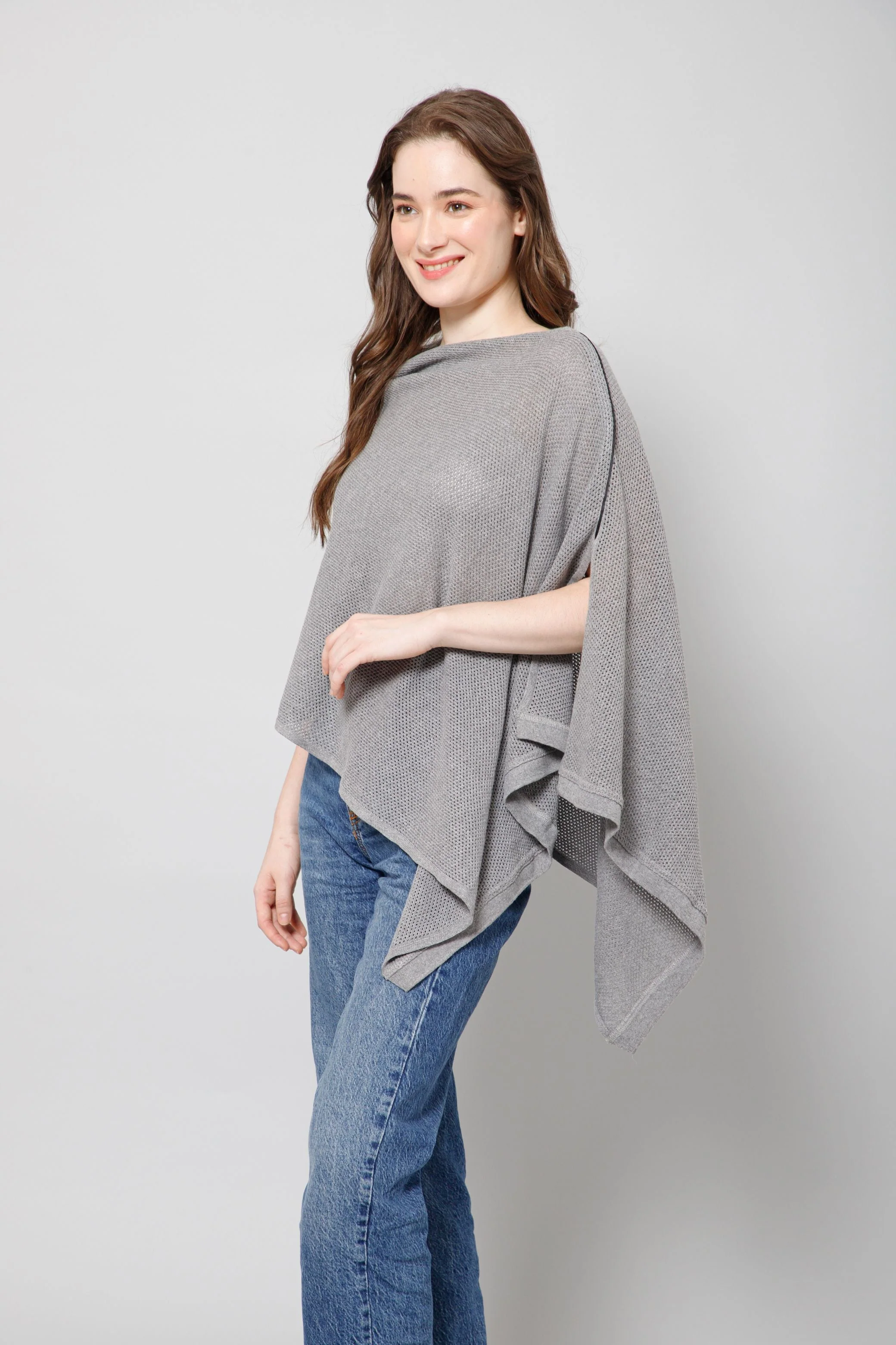 Graphite Grace Honeycomb Feeding & Nursing Cover - Image 11