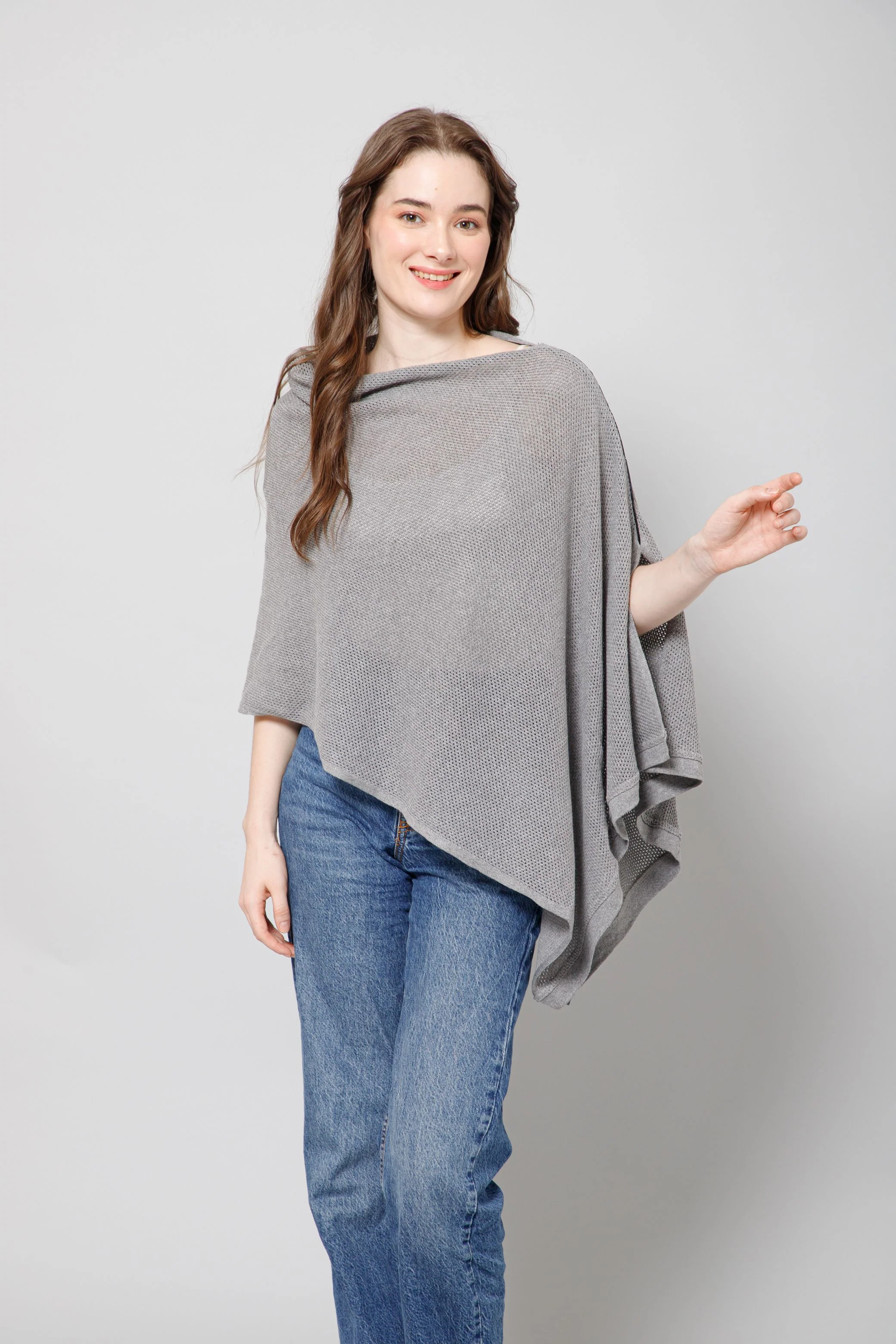 Graphite Grace Honeycomb Feeding & Nursing Cover - Image 5