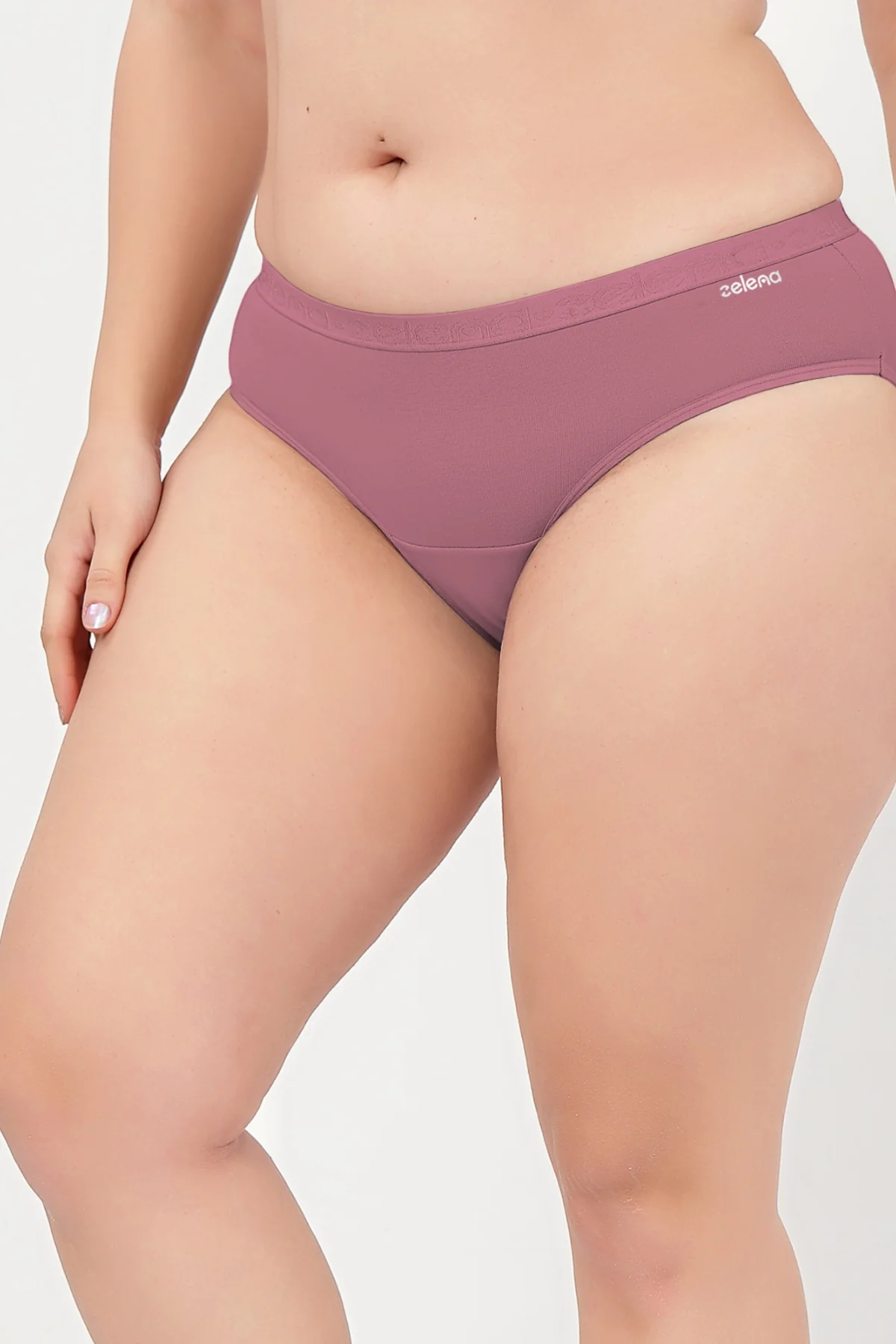 Mid-Rise Cotton Everyday Hipster (Pack of 4) (Black, Blush, Mist & Dark Skin) - Image 11