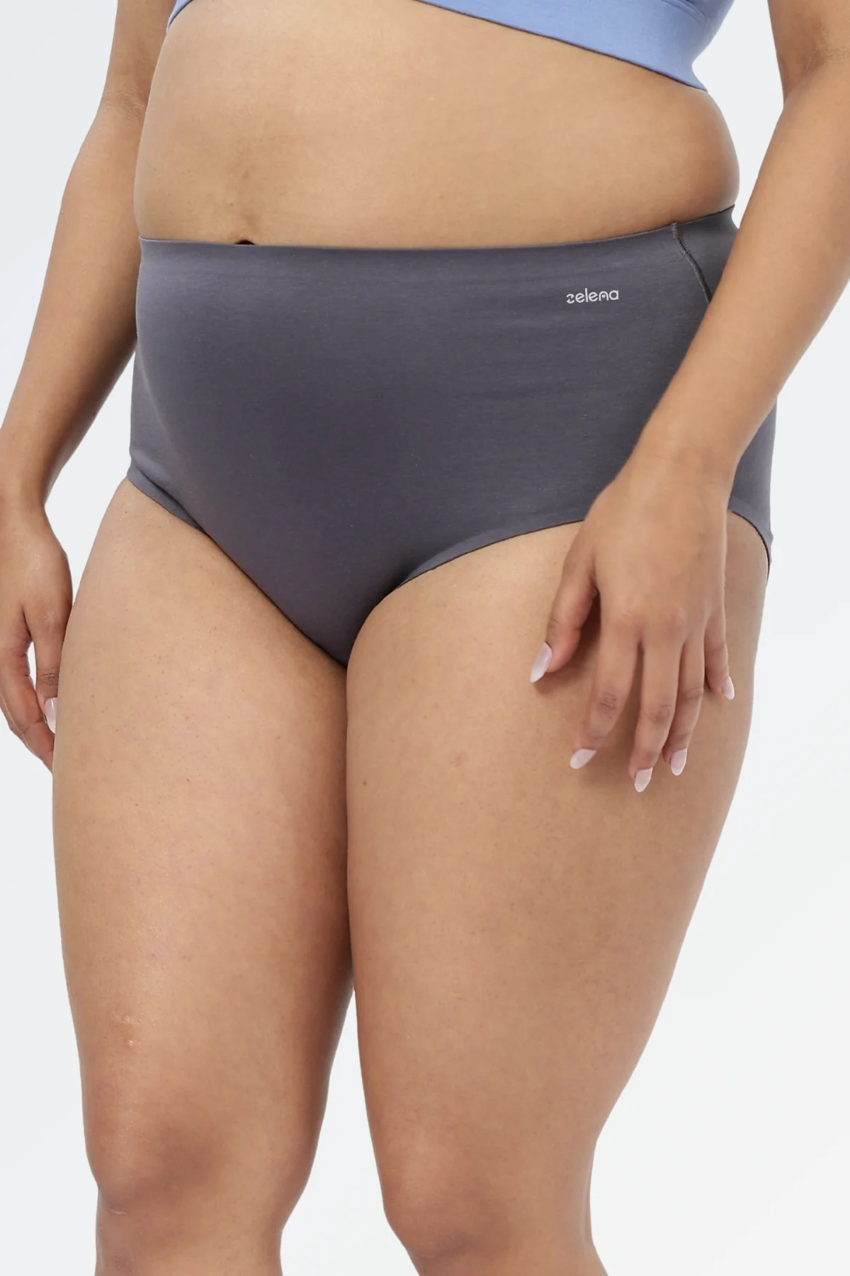 The Invisible Panty (Cotton | High Rise | Dark Grey) - Image 20