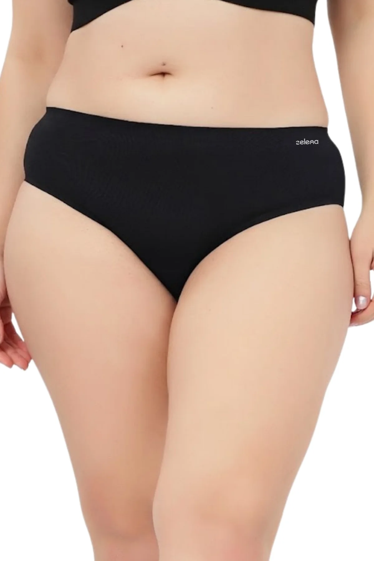 The Invisible Panty (Cotton | Mid Rise | Black) - Image 8