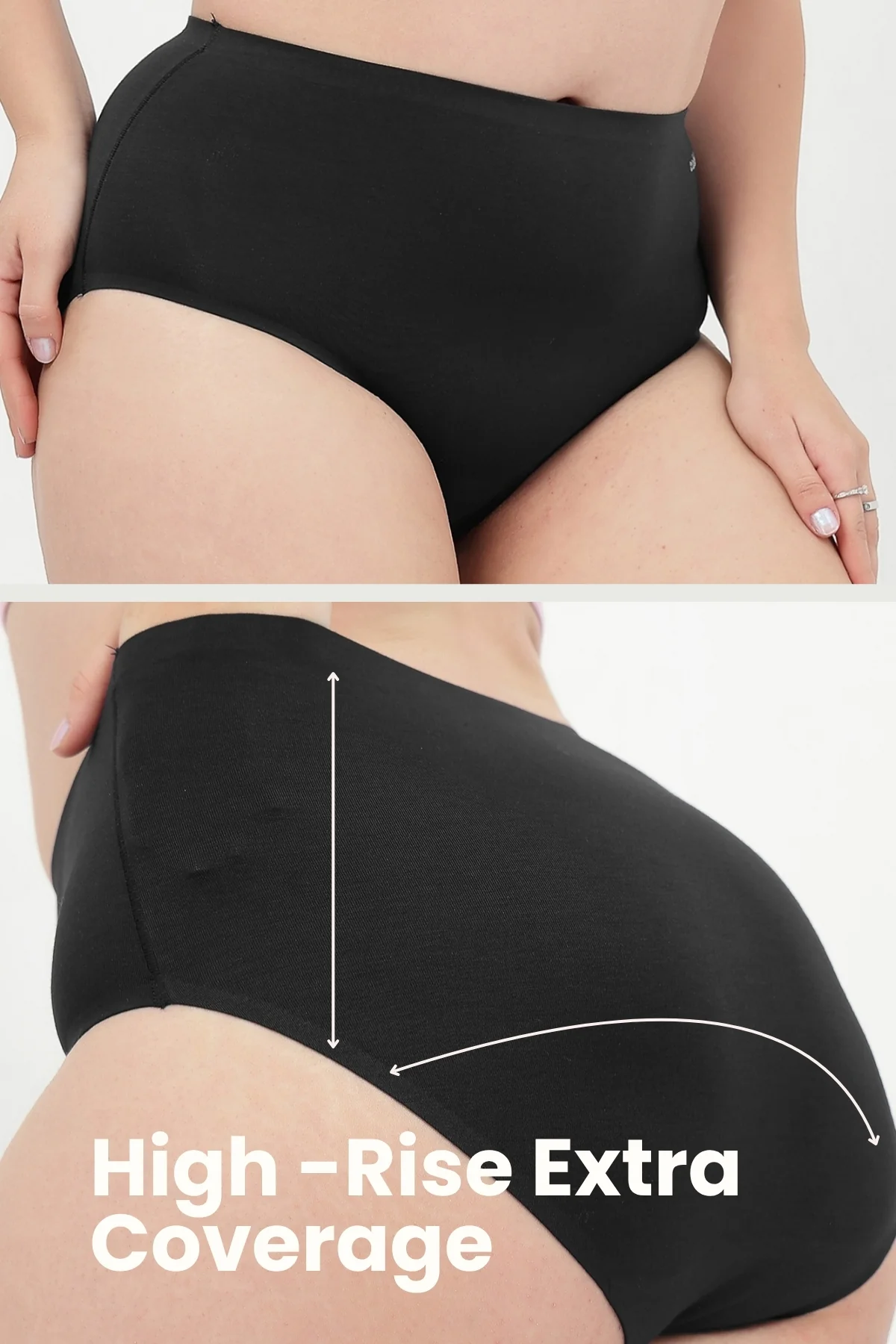 The Invisible Panty (Modal | High Rise | Black) - Image 3