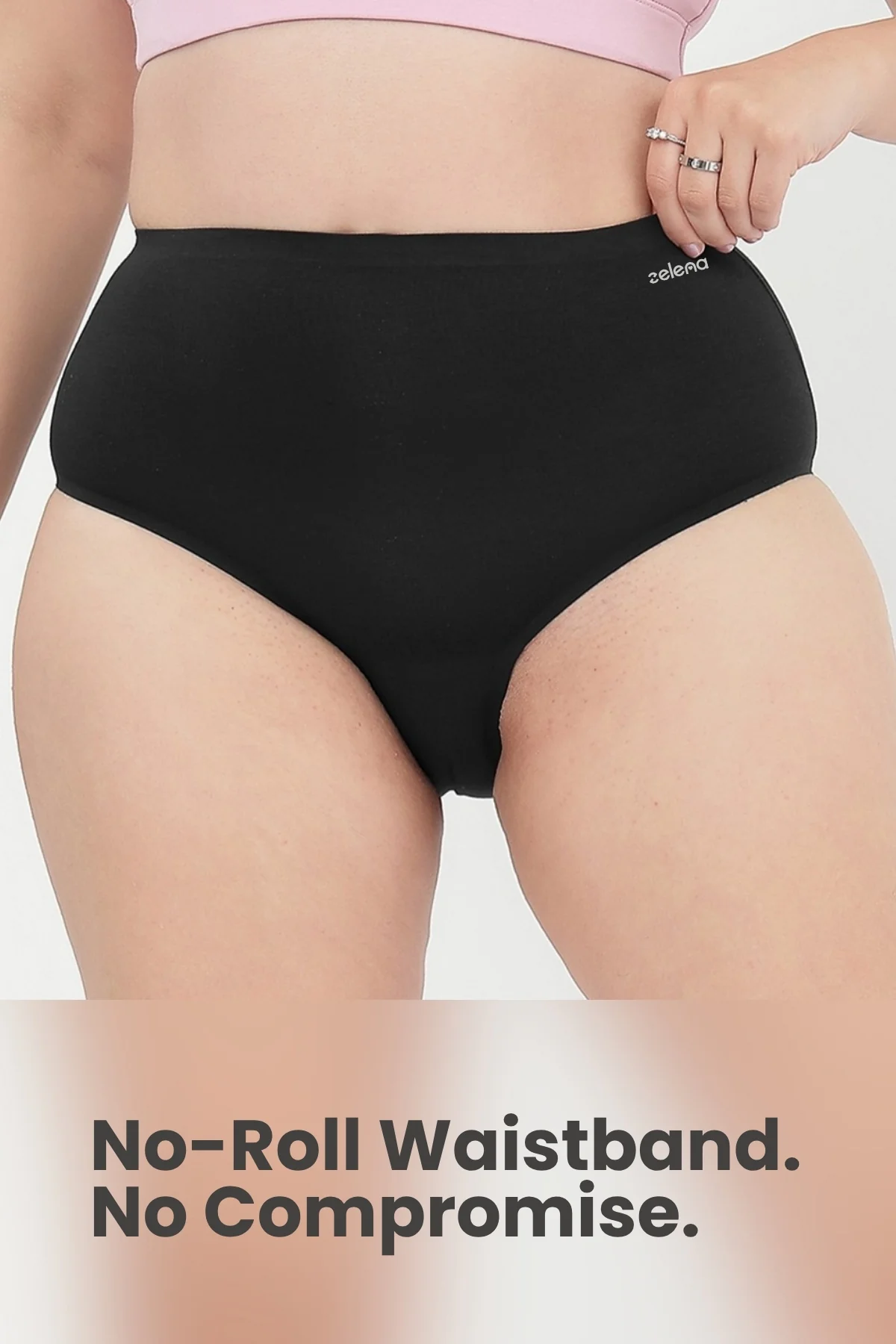 The Invisible Panty (Modal | High Rise | Black) - Image 5