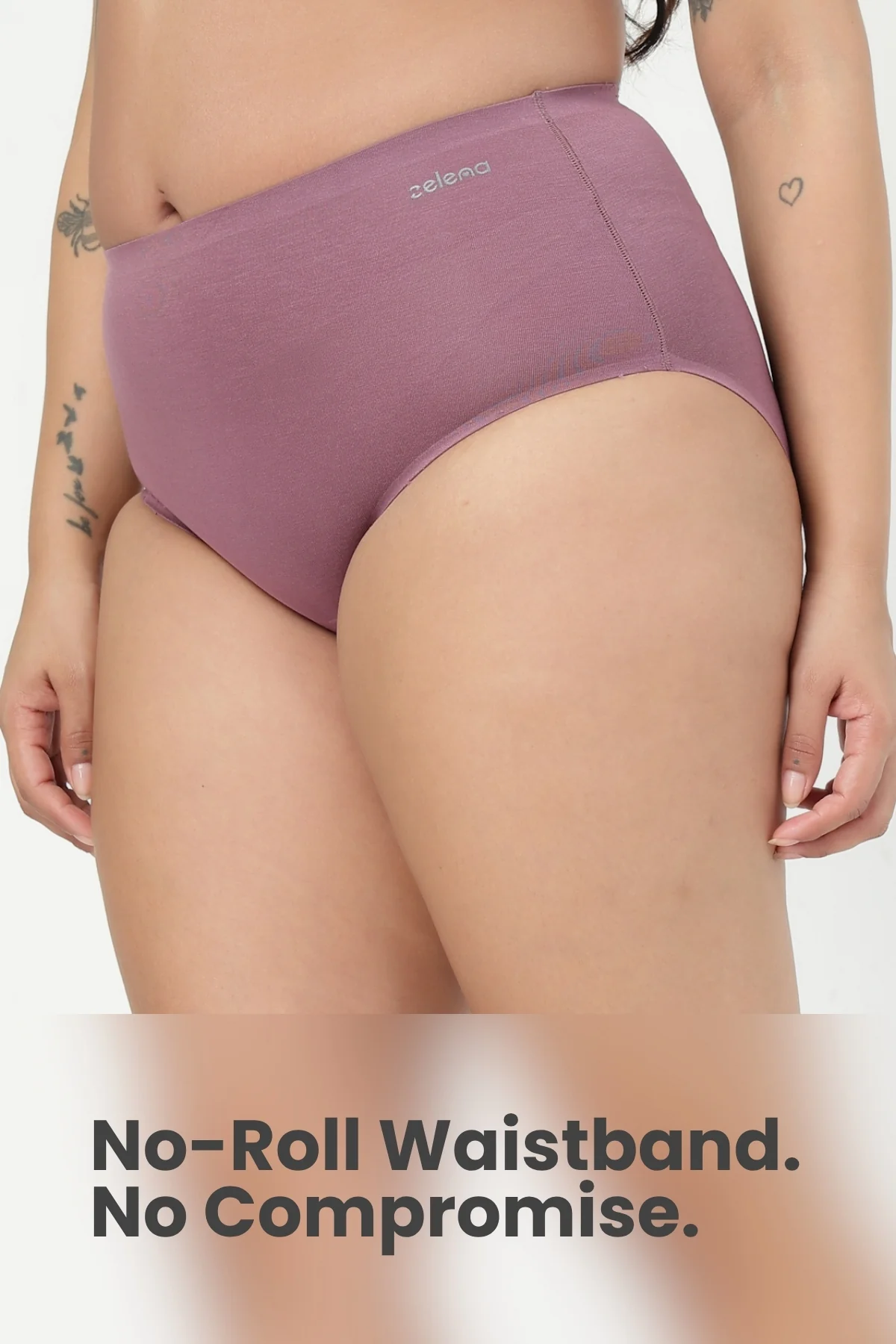 The Invisible Panty (Modal | High Rise | Mauve) - Image 5