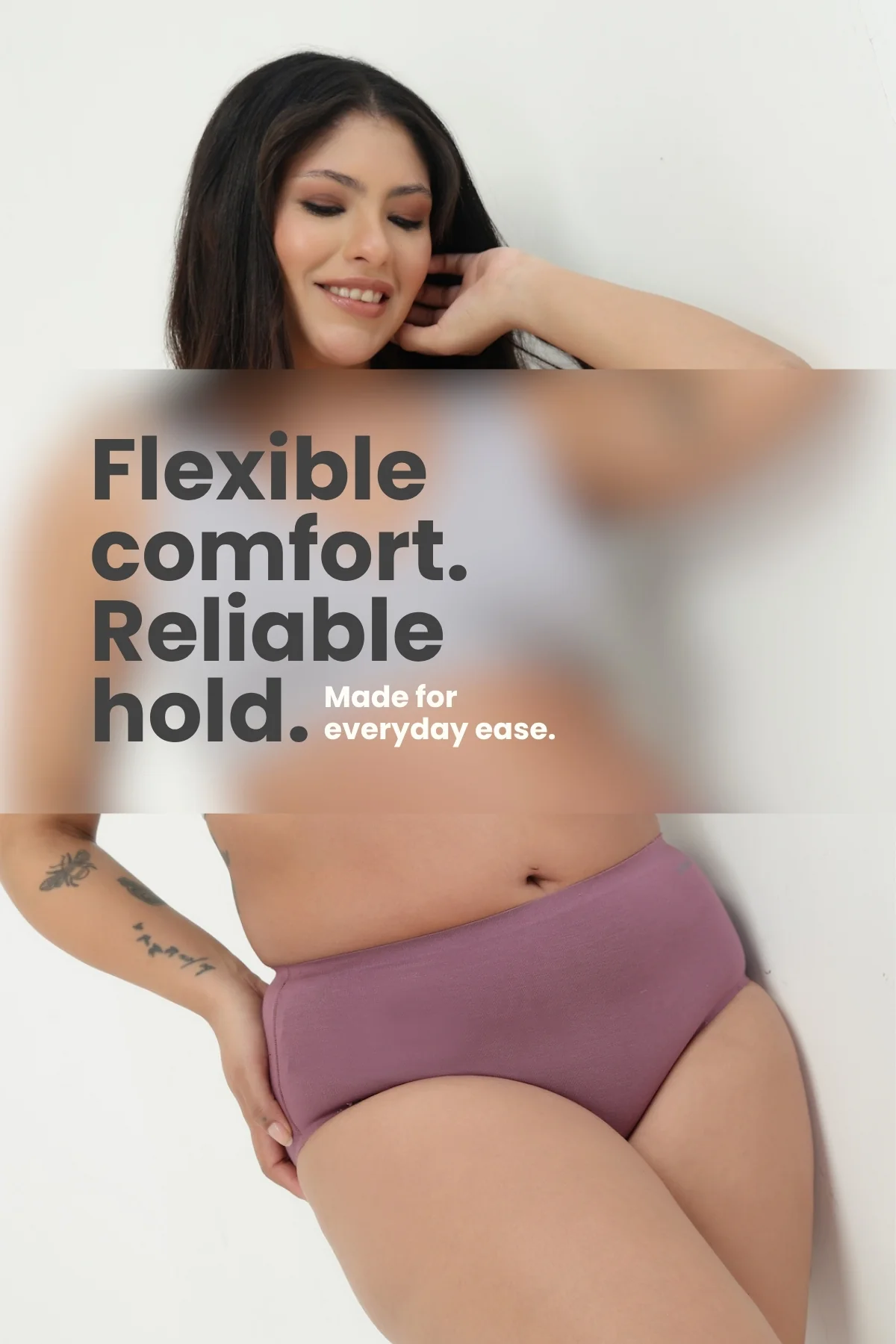 The Invisible Panty (Modal | High Rise | Mauve) - Image 6
