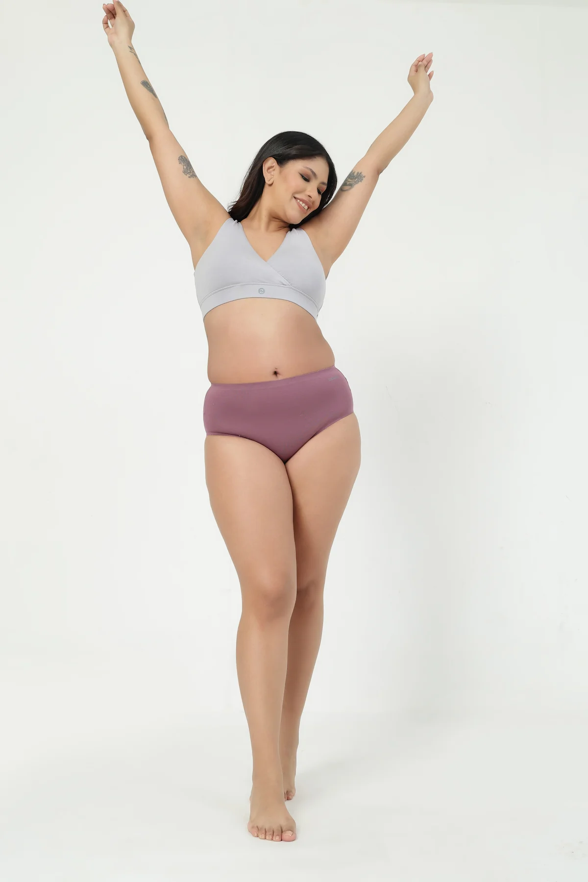 The Invisible Panty (Modal | High Rise | Mauve) - Image 9