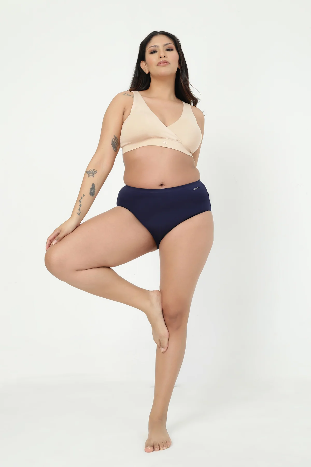 The Invisible Panty (Modal | High Rise | Navy) - Image 12