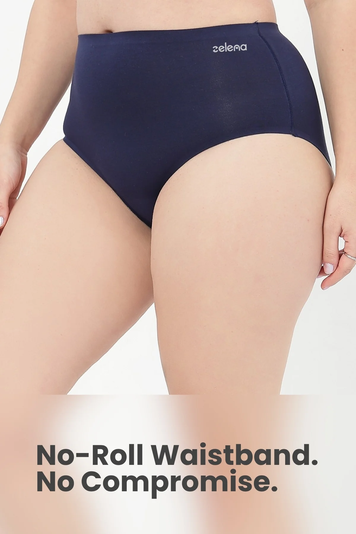 The Invisible Panty (Modal | High Rise | Navy) - Image 5