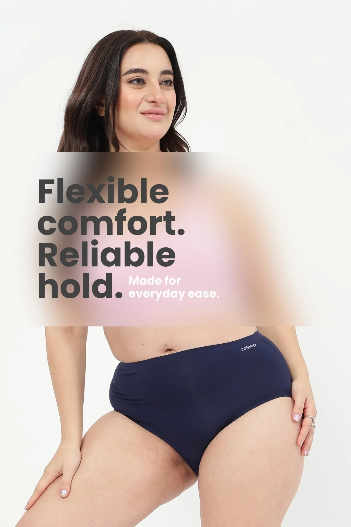 The Invisible Panty (Modal | High Rise | Navy) - Image 6