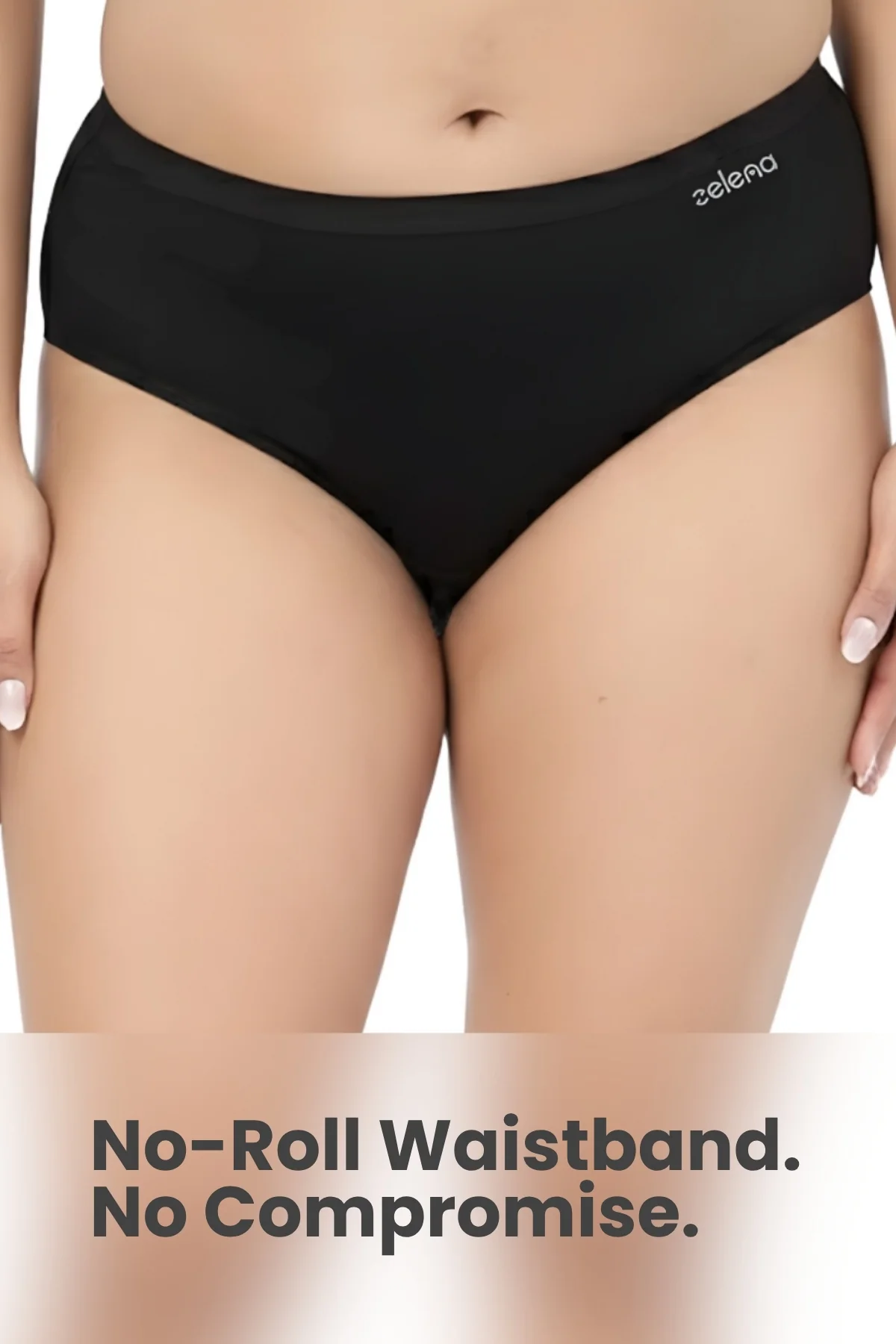 The Invisible Panty (Modal | Mid Rise | Black) - Image 5