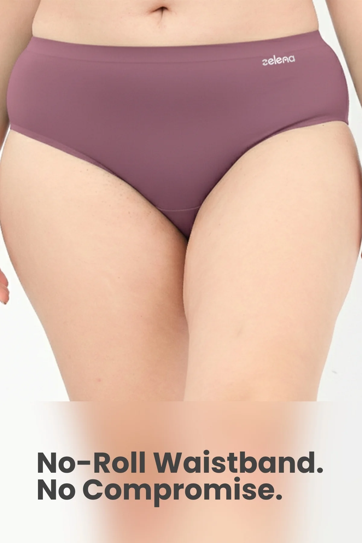 The Invisible Panty (Modal | Mid Rise | Mauve) - Image 5
