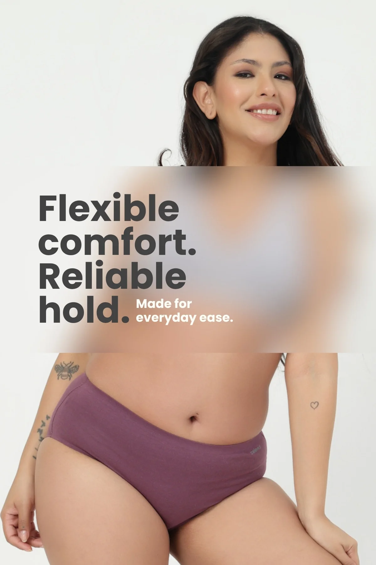 The Invisible Panty (Modal | Mid Rise | Mauve) - Image 6