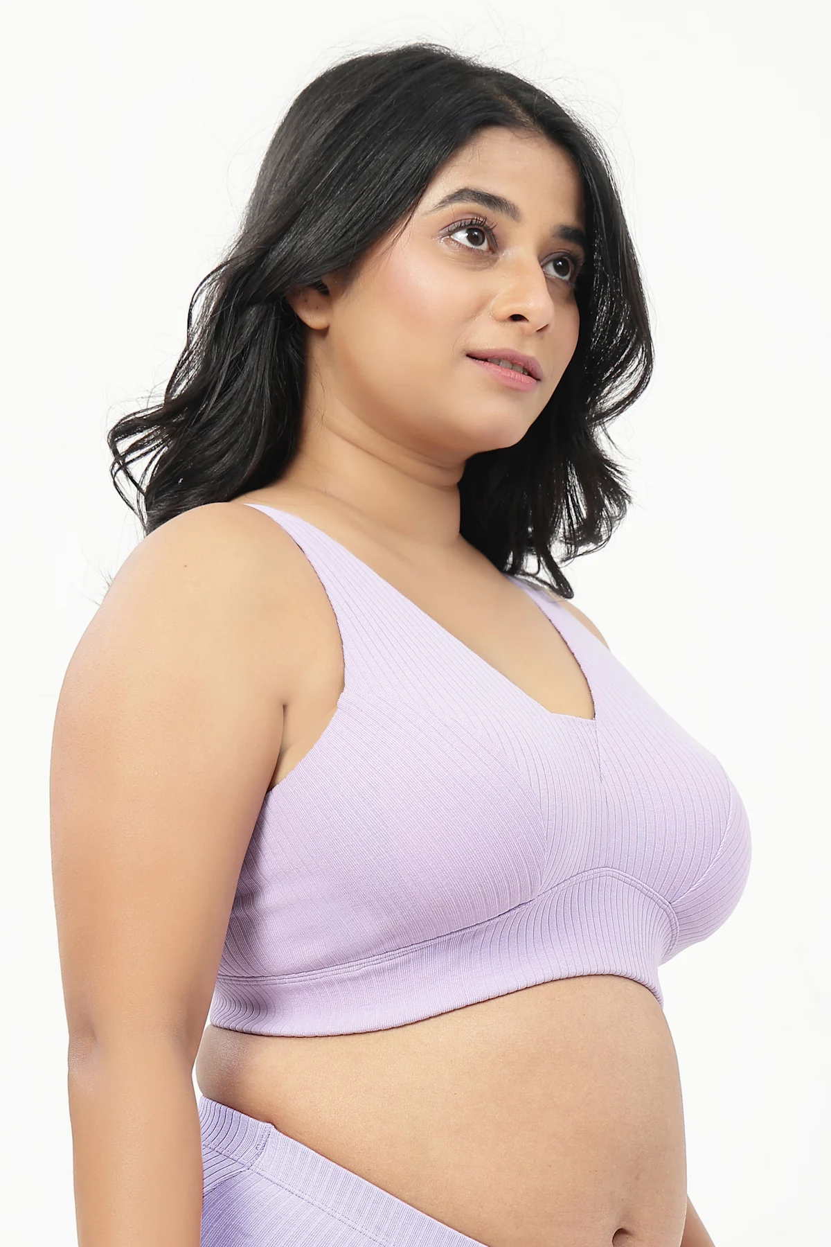 Sera Broad Rib-Bra Pack of 2 - (Lavender & Purple) - Image 20