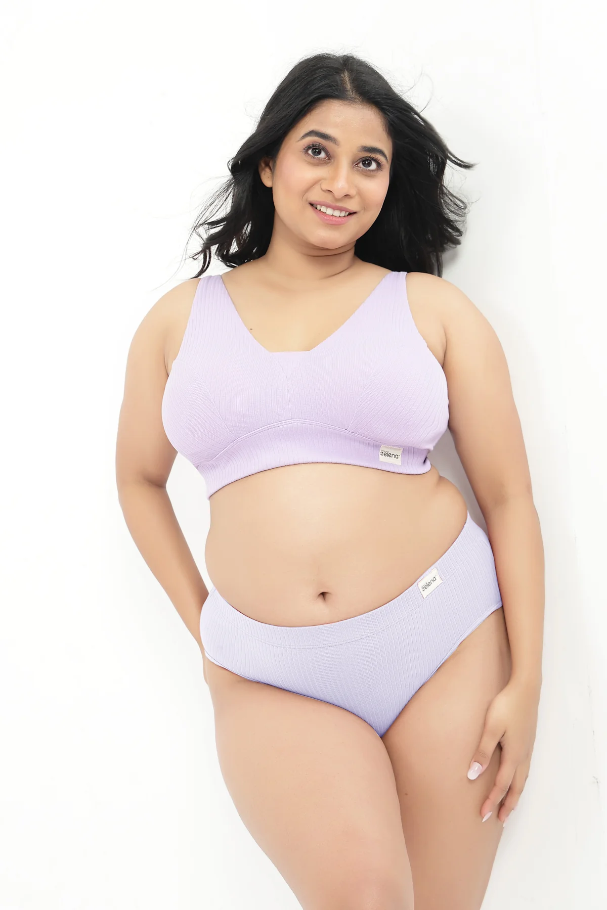 Sera Broad Rib-Bra Pack of 2 - (Lavender & Purple) - Image 32